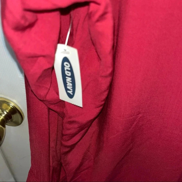 NWT -OLD NAVY  TUNIC -BURGUNDY LONG SLEEVE - Picture 4 of 4